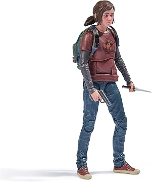 PlayStation Spin Master Toys The Last of Us Joel and Ellie 6”Action Figure 2 Pack PS5 Collector Garage Kit - Ready Stock