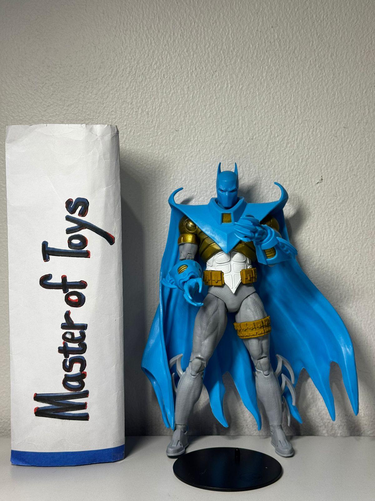 McFarlane DC Multiverse Azrael Batman Armor Gold Label Blue NO BOX - Ready Stock