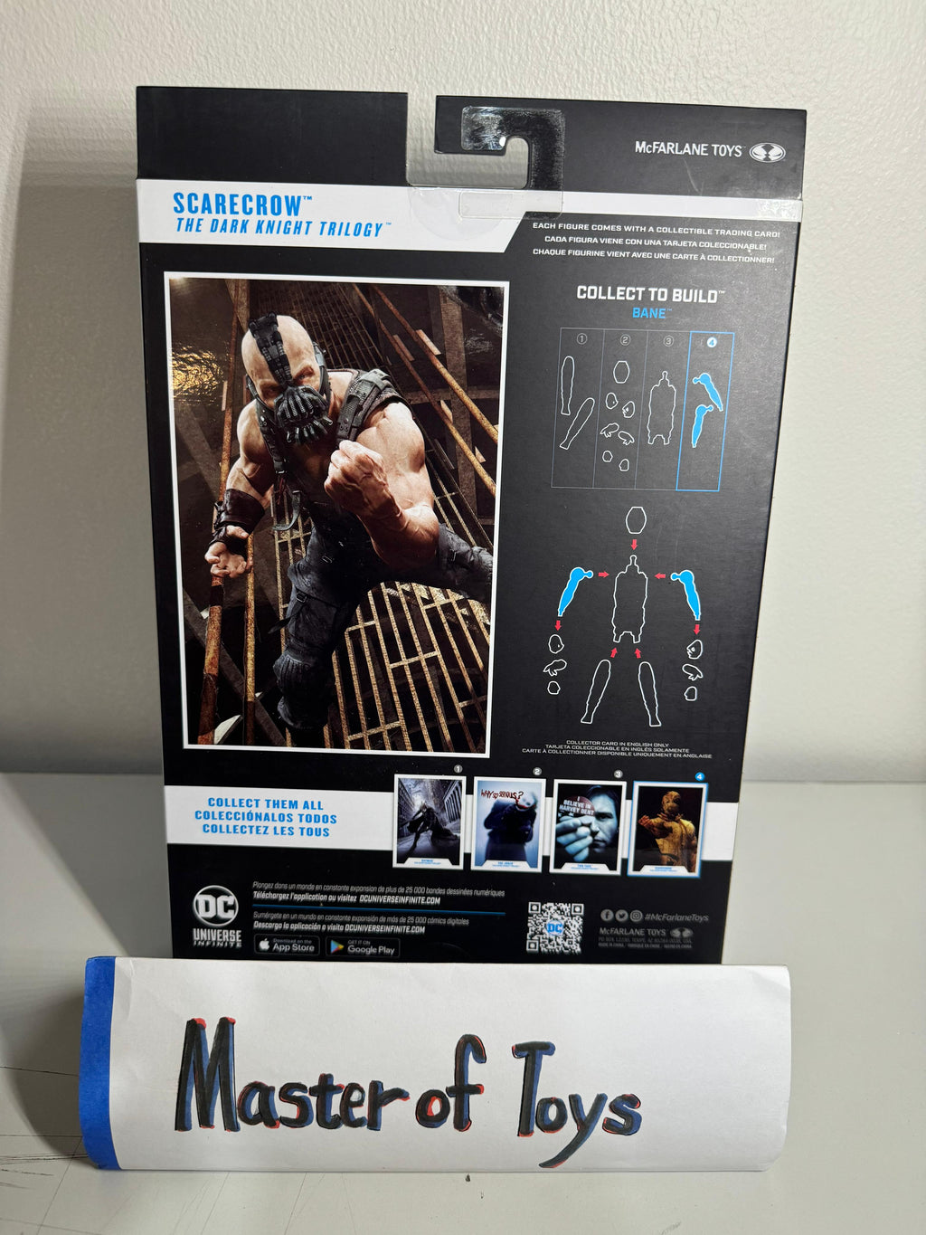 McFarlane DC Multiverse Scarecrow ( The Dark Knight Trilogy ) WITHOUT CTB  - Ready Stock