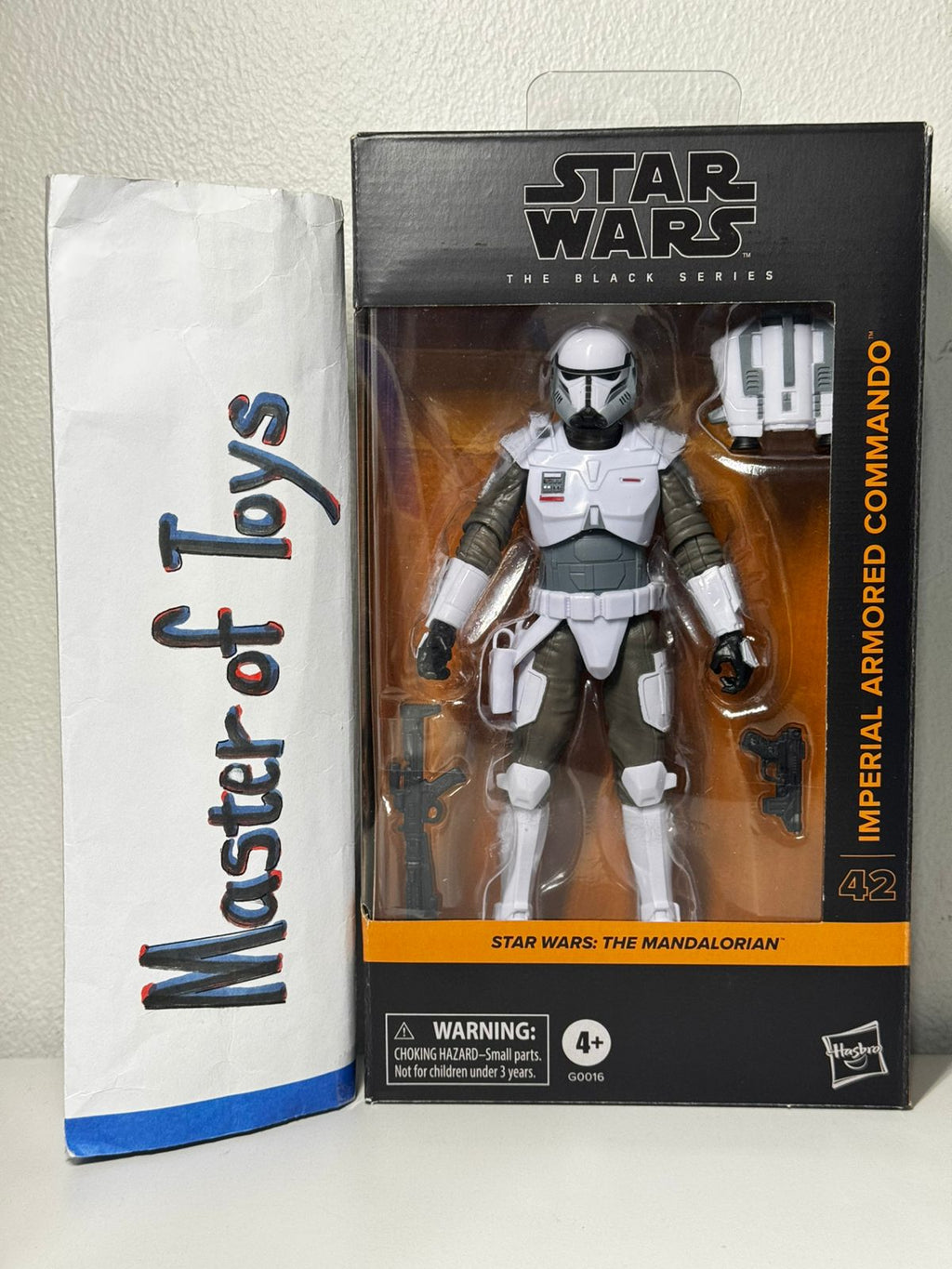 Hasbro Star Wars The Black Series Star Wars: The Mandalorian Imperial Armored Commando 42 - Ready Stock