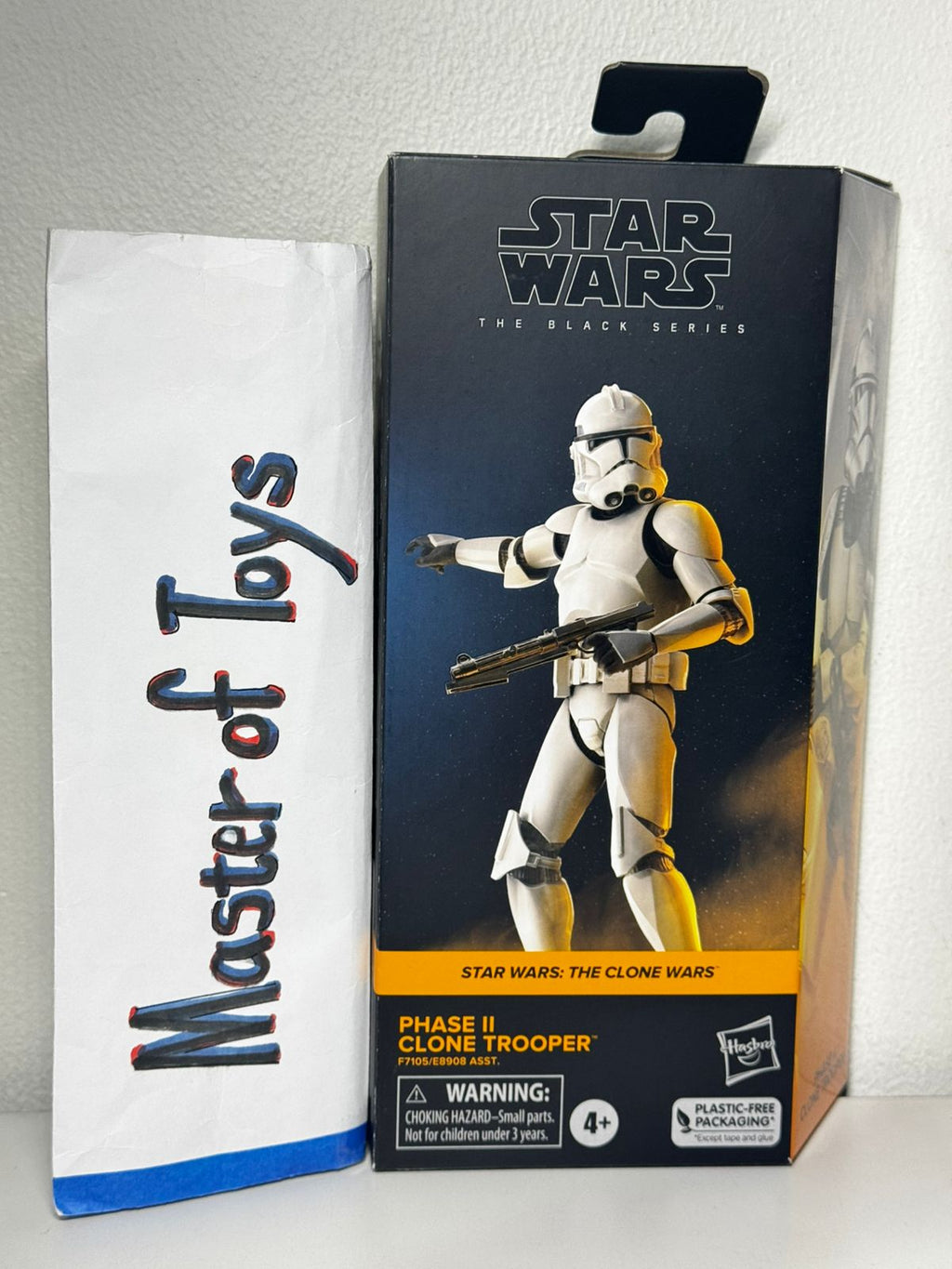 Hasbro Star Wars The Black Series Star Wars: The Clone Wars Phase II Clone Trooper - Ready Stock