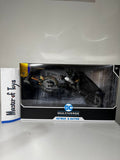 Mcfarlane DC Multiverse Batman & Batpod (The Dark Knight Rises) Gold Label - Ready Stock