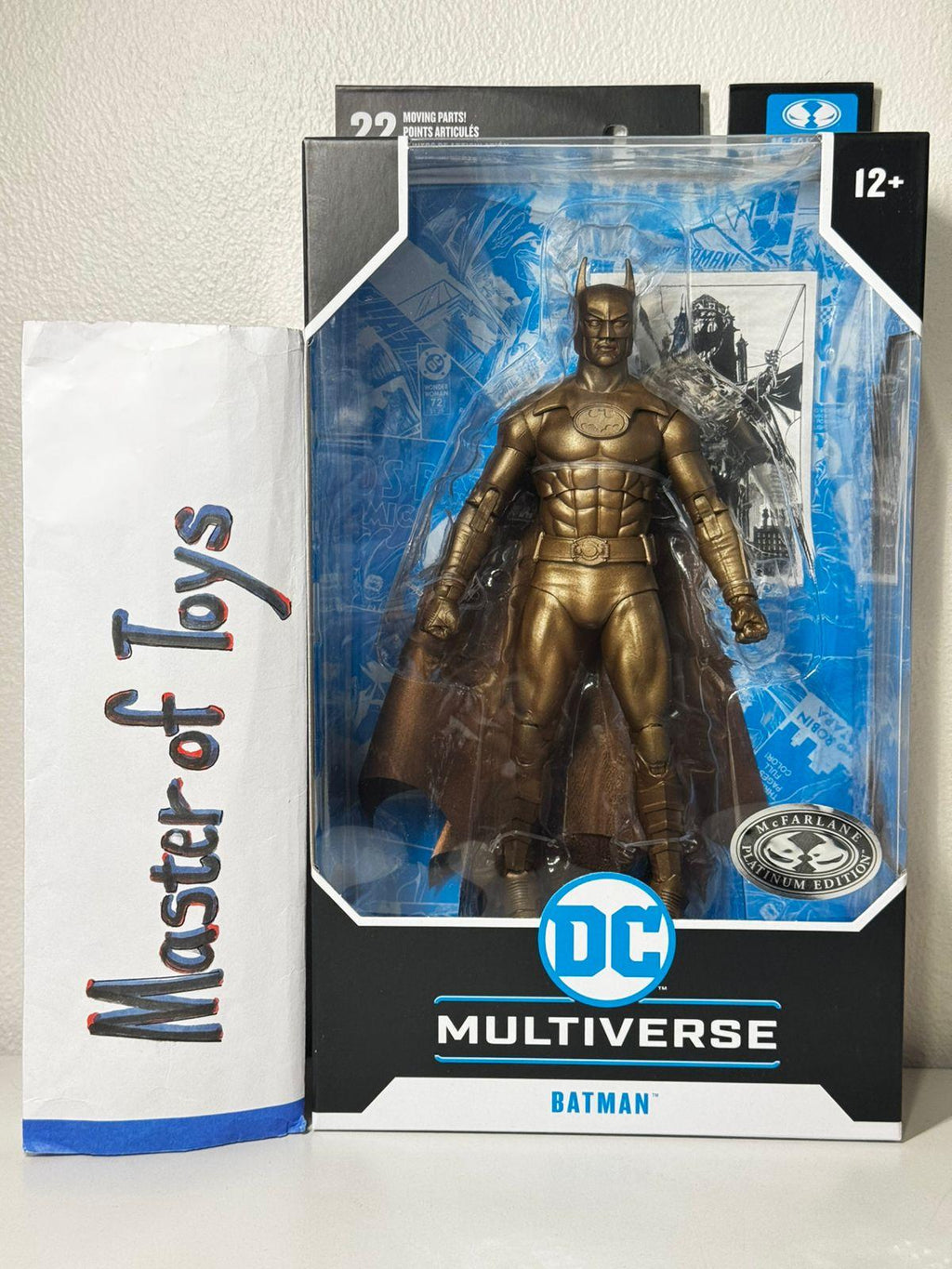 McFarlane DC Multiverse Batman (Batman 1989) Platinum Edition - Ready Stock