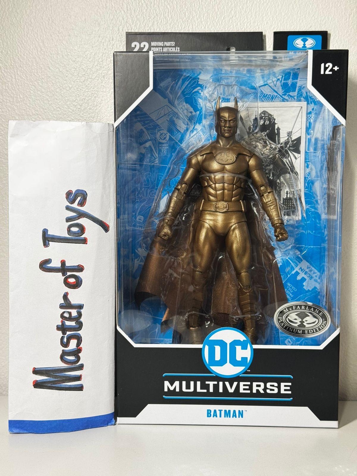 McFarlane DC Multiverse Batman (Batman 1989) Platinum Edition - Ready Stock