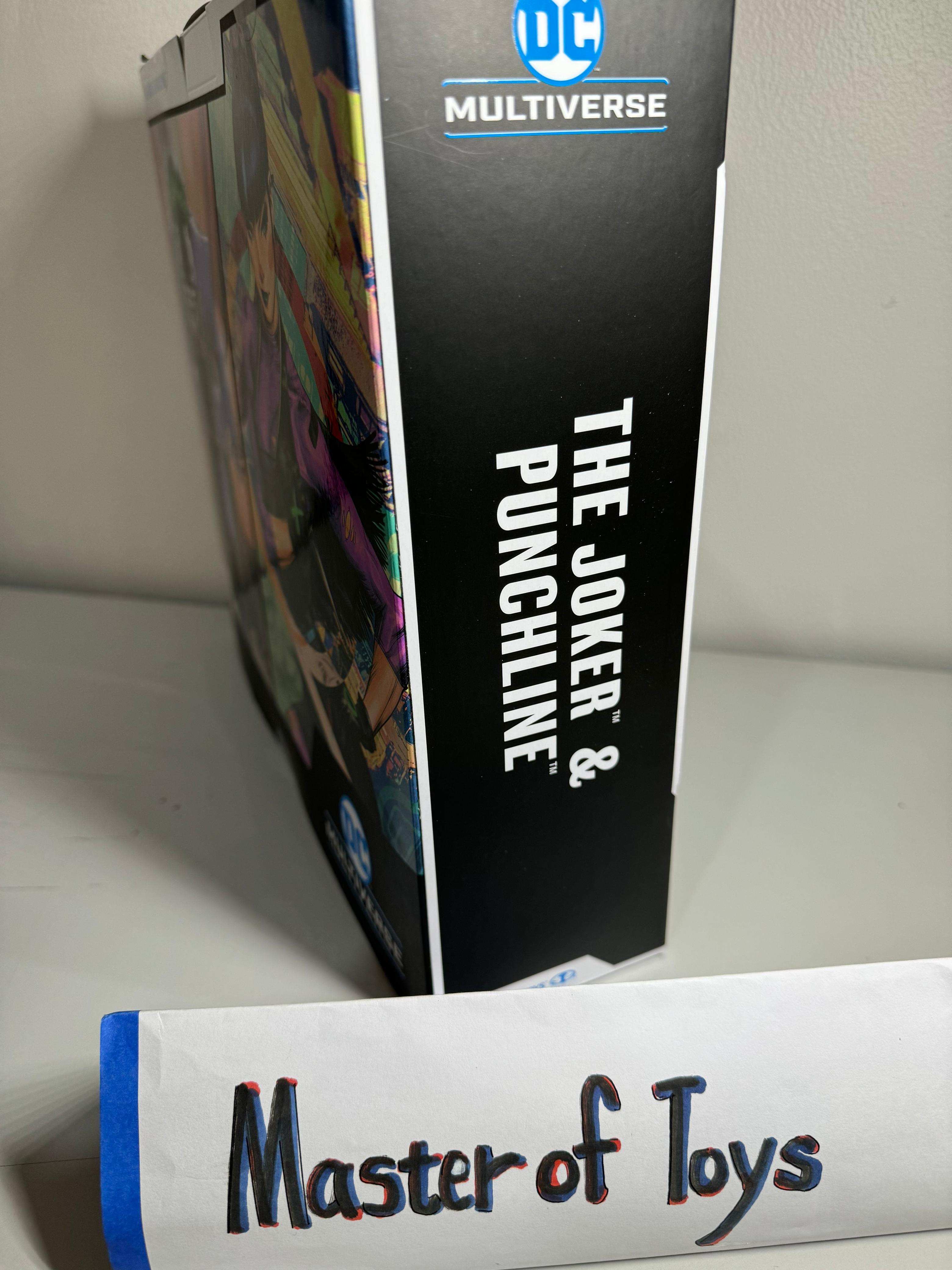 McFarlane DC Multiverse The Joker & Punchline - Ready Stock