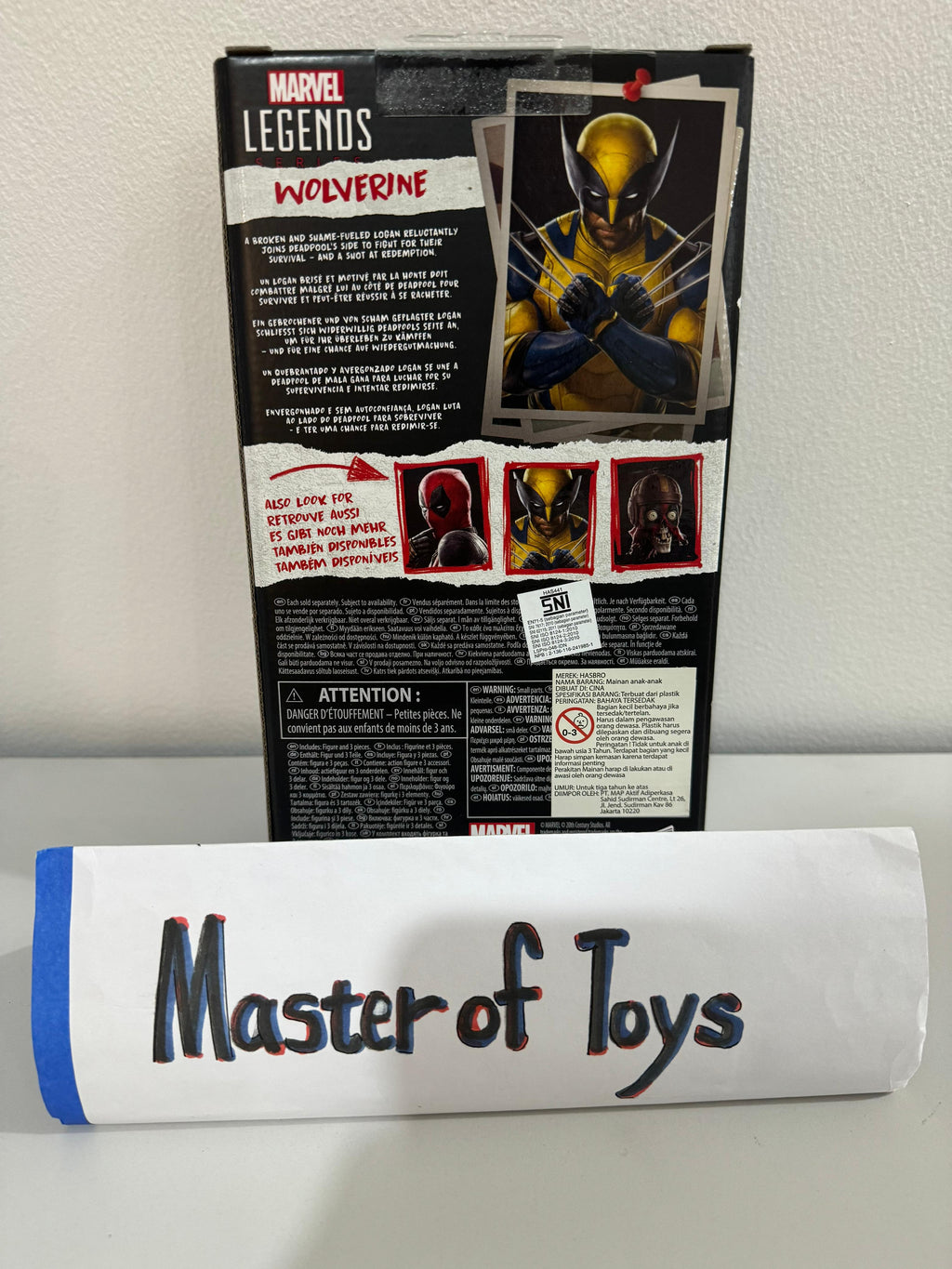 Hasbro Marvel Legends Deadpool Wolverine Movie Verse - Ready Stock