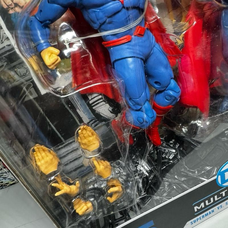 McFarlane DC Multiverse Superman VS Superman Of The Earth-3 - Ready Stock