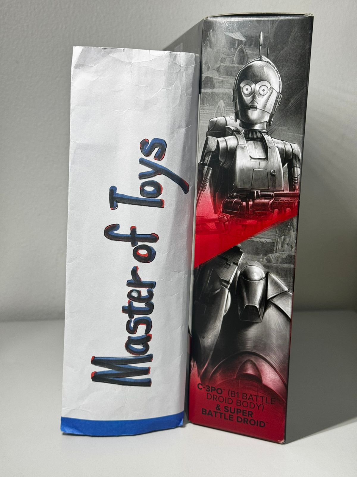 Hasbro Star Wars The Black Series Attack of the Clones C-3PO (B1 Battle Droid Body) & Super Battle Droid - Ready Stock