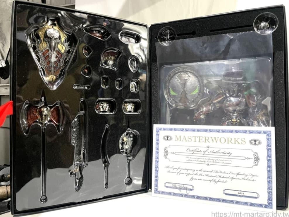 Medieval Spawn Black Edition Collectible Action Figure- Ready Stock