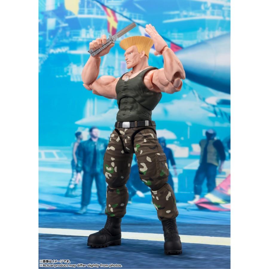 S.H.Figuarts SHF Guile Street Fighter (Outfit 2) Tamashii Nations Bandai- Ready Stock