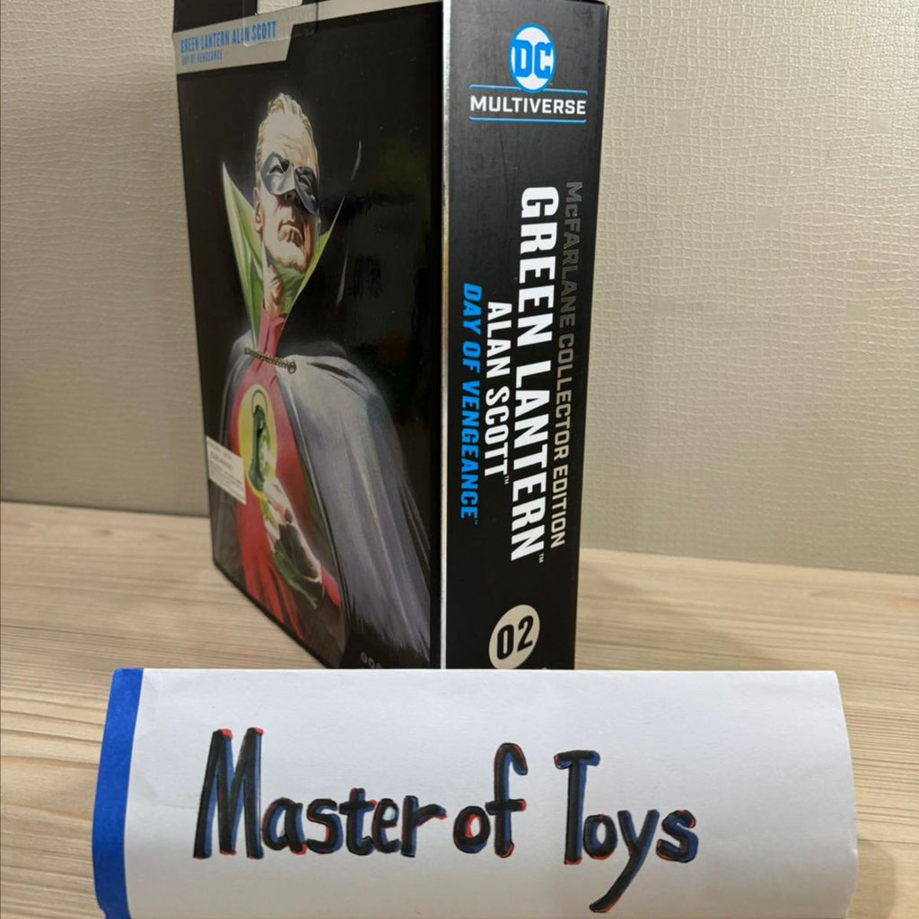 McFarlane DC Multiverse Collector Edition Green Lantern Alan Scott Day of Vengeance 02 - Ready Stock