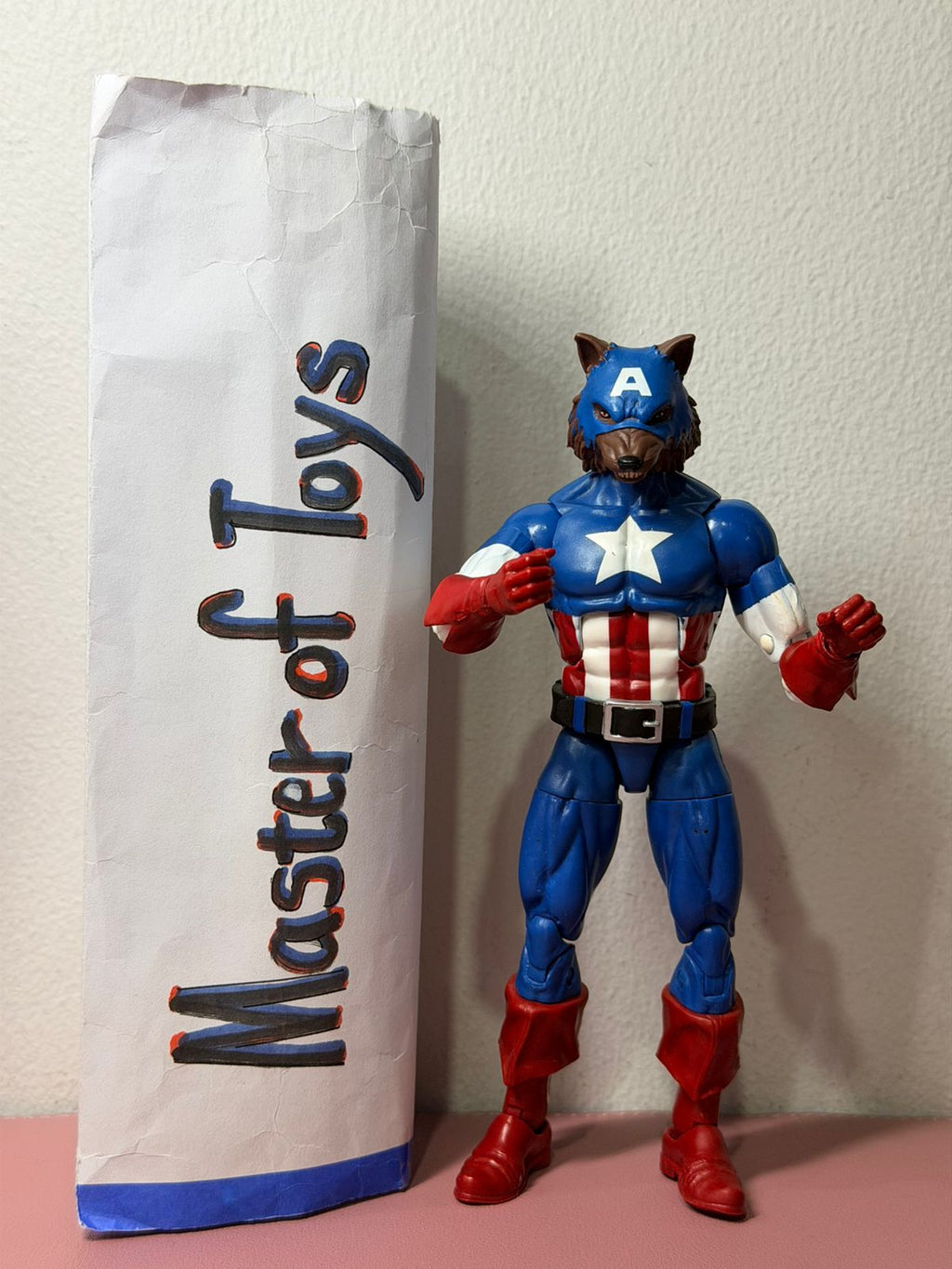 Hasbro Marvel Legends Captain America Cap Wolf Onslaught Only No Box - Ready Stock