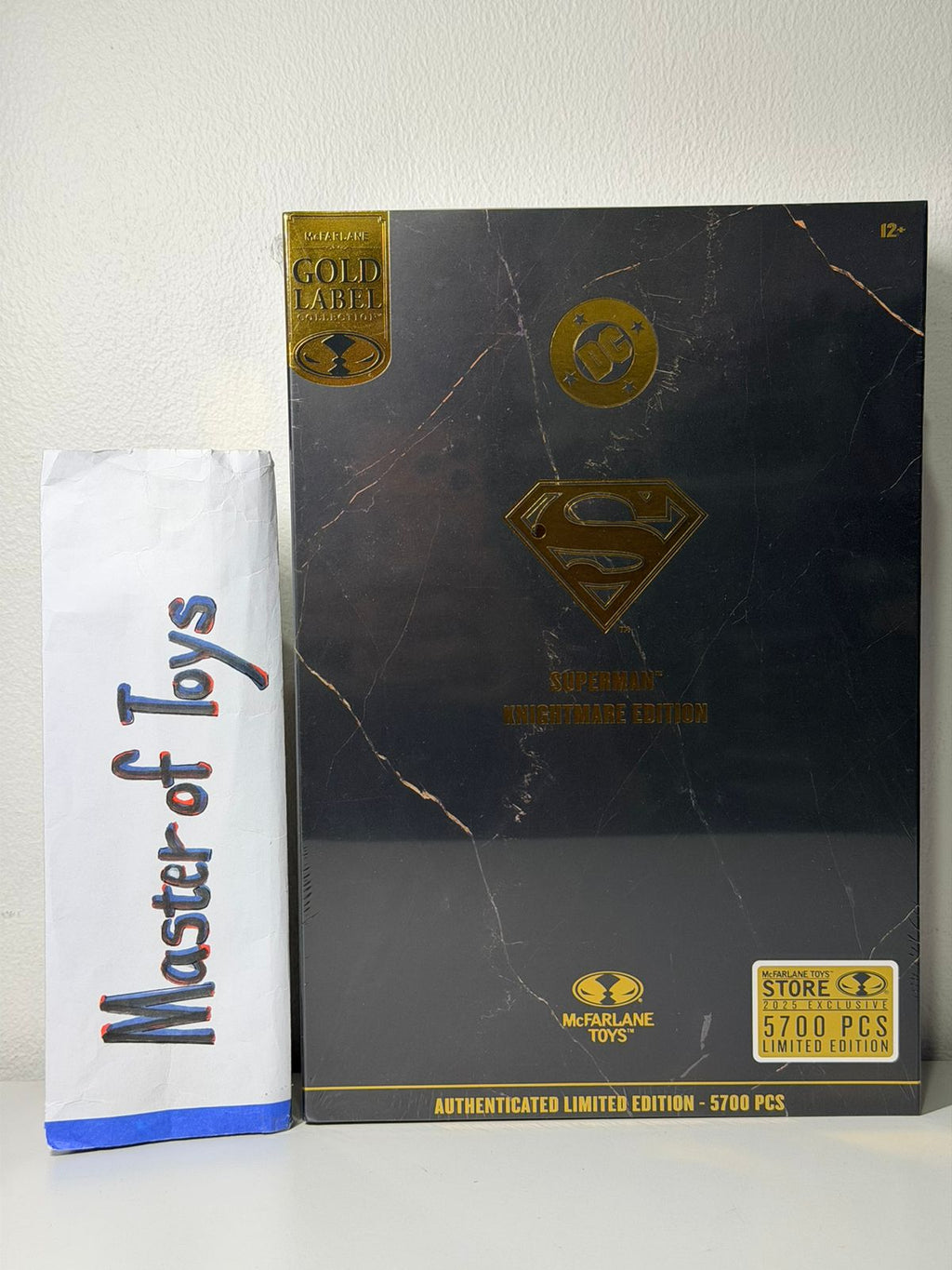 McFarlane DC Superman Knightmare Edition Gold Label - Ready Stock