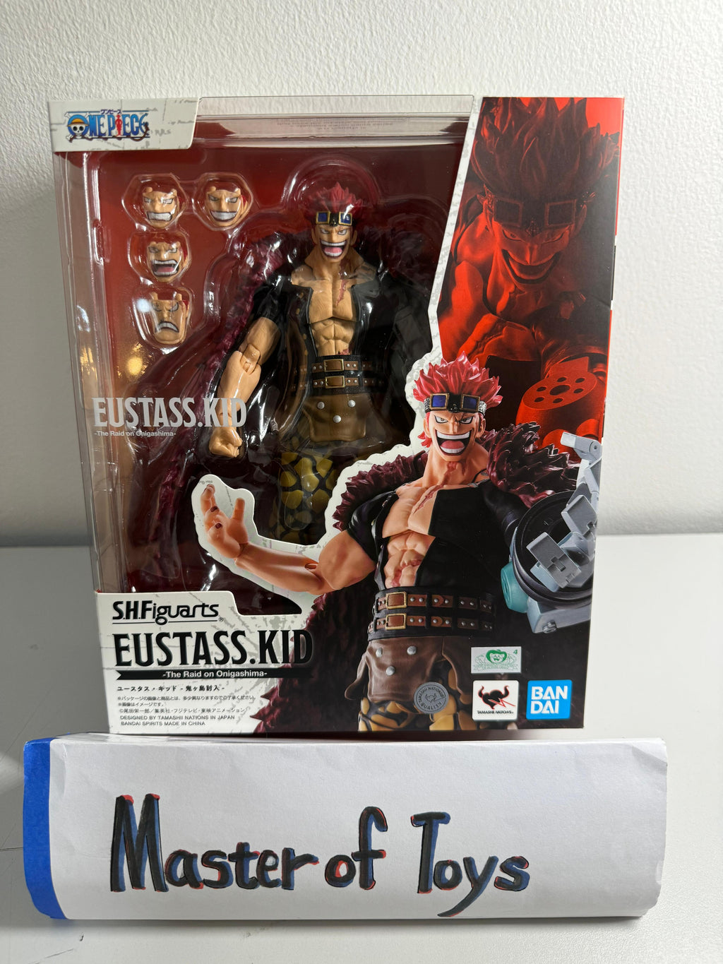 Bandai S.H.Figuarts SHF One Piece Eustass Kid (The Raid on Onigashima) Eiichiro Oda Shueisha Figuarts Tamashii Nations - Ready Stock