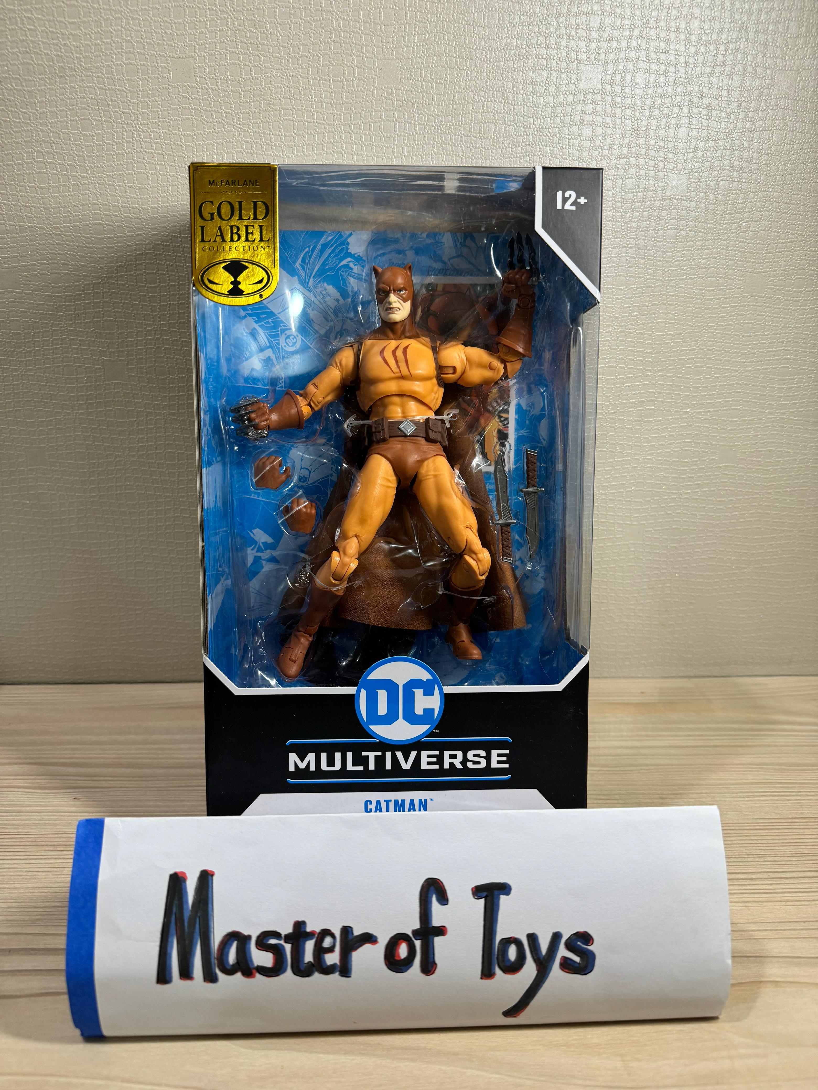 McFarlane DC Multiverse Catman Villains United Gold Label Collection - Ready Stock
