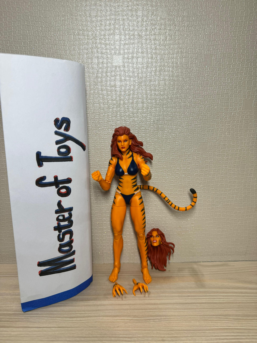 Hasbro Marvel Legends Tigra West Coast Avengers Only No Box - Ready Stock