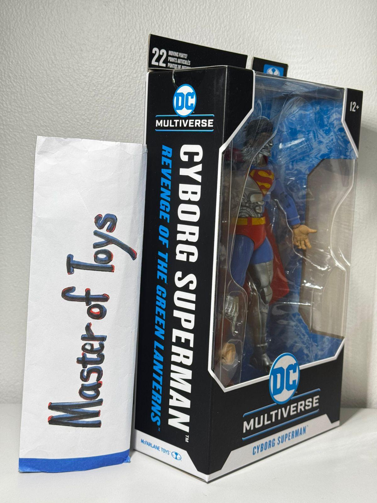 McFarlane DC Multiverse Cyborg Superman (Revenge of the Green Lanterns) - Ready Stock