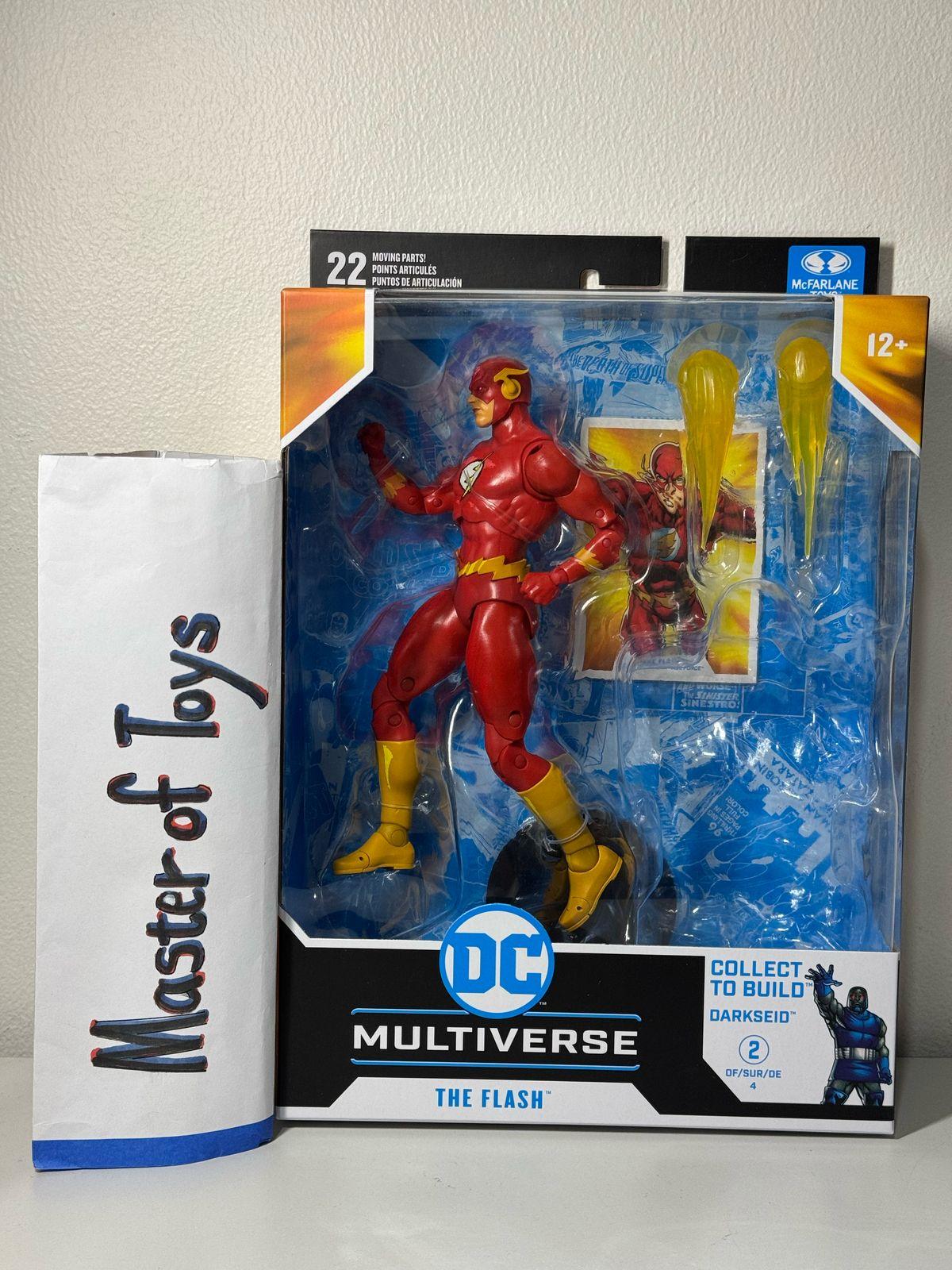 McFarlane DC Multiverse The Flash (Justice League Task Force) NO CTB - Ready Stock