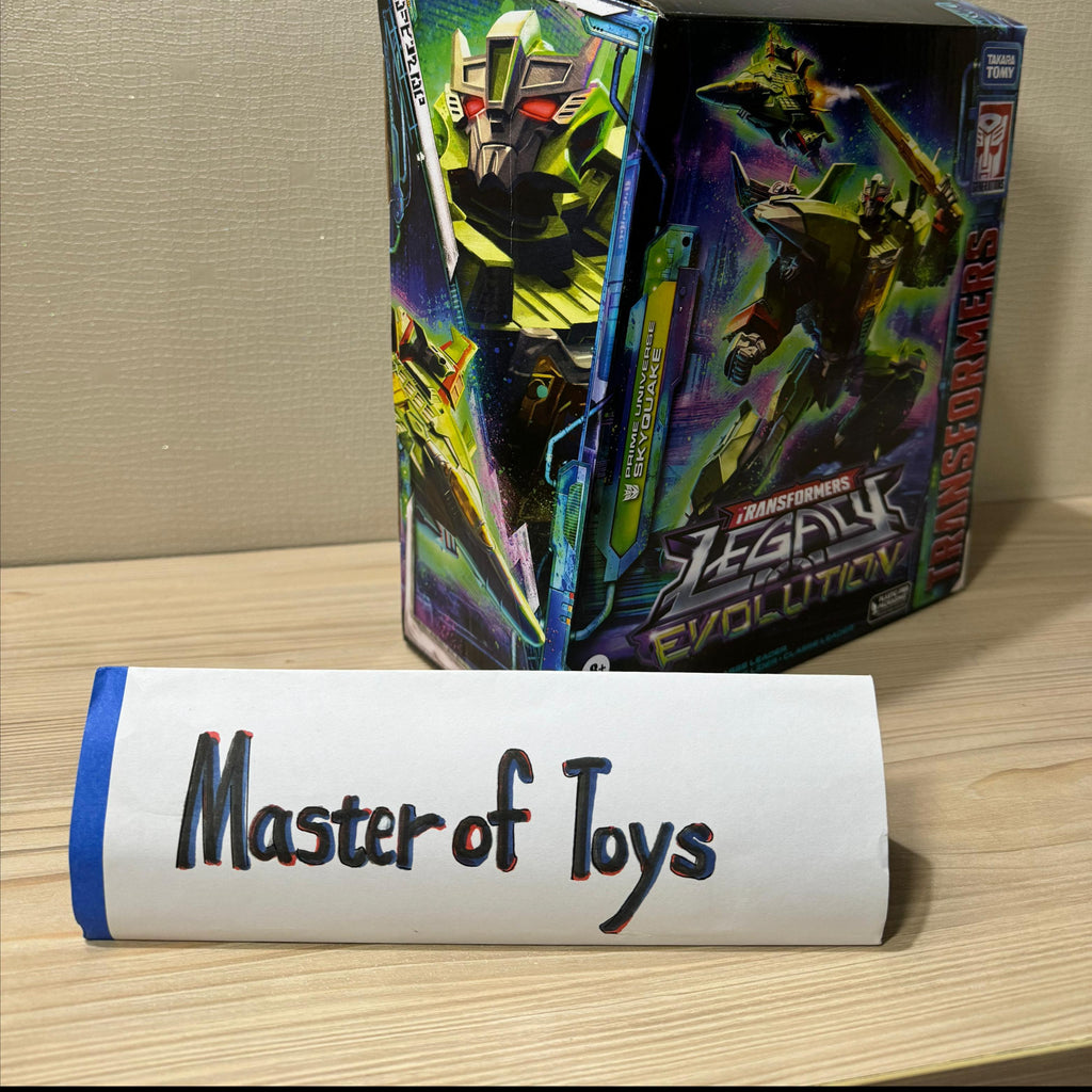 Hasbro Transformers Legacy Evolution Leader Class Prime Universe Skyquake  - Ready Stock