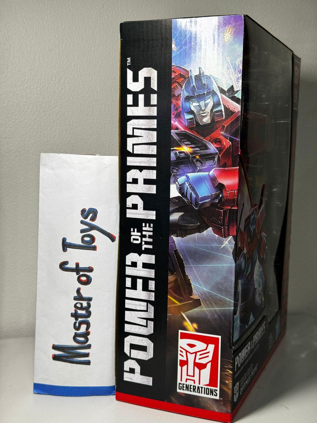Hasbro Transformers Power of the Primes Leader Class Evolution Optimus Prime - Ready Stock