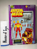 Hasbro Marvel Legends Retro Iron Man & Plasma Cannon Proton Vintage Animated BIB - Ready Stock