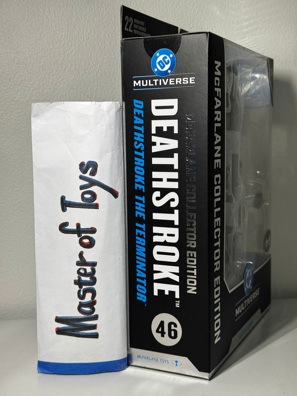 McFarlane Collector Edition DC Multiverse Deathstroke (Deathstroke the Terminator) Platinum Edition #46  - Ready Stock