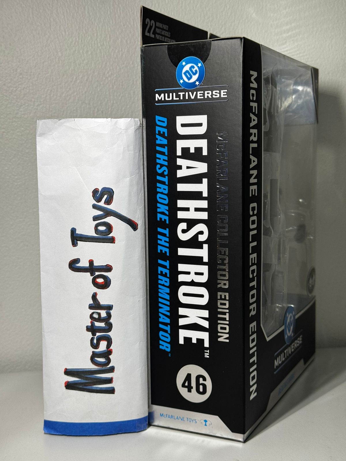 McFarlane Collector Edition DC Multiverse Deathstroke (Deathstroke the Terminator) Platinum Edition #46  - Ready Stock