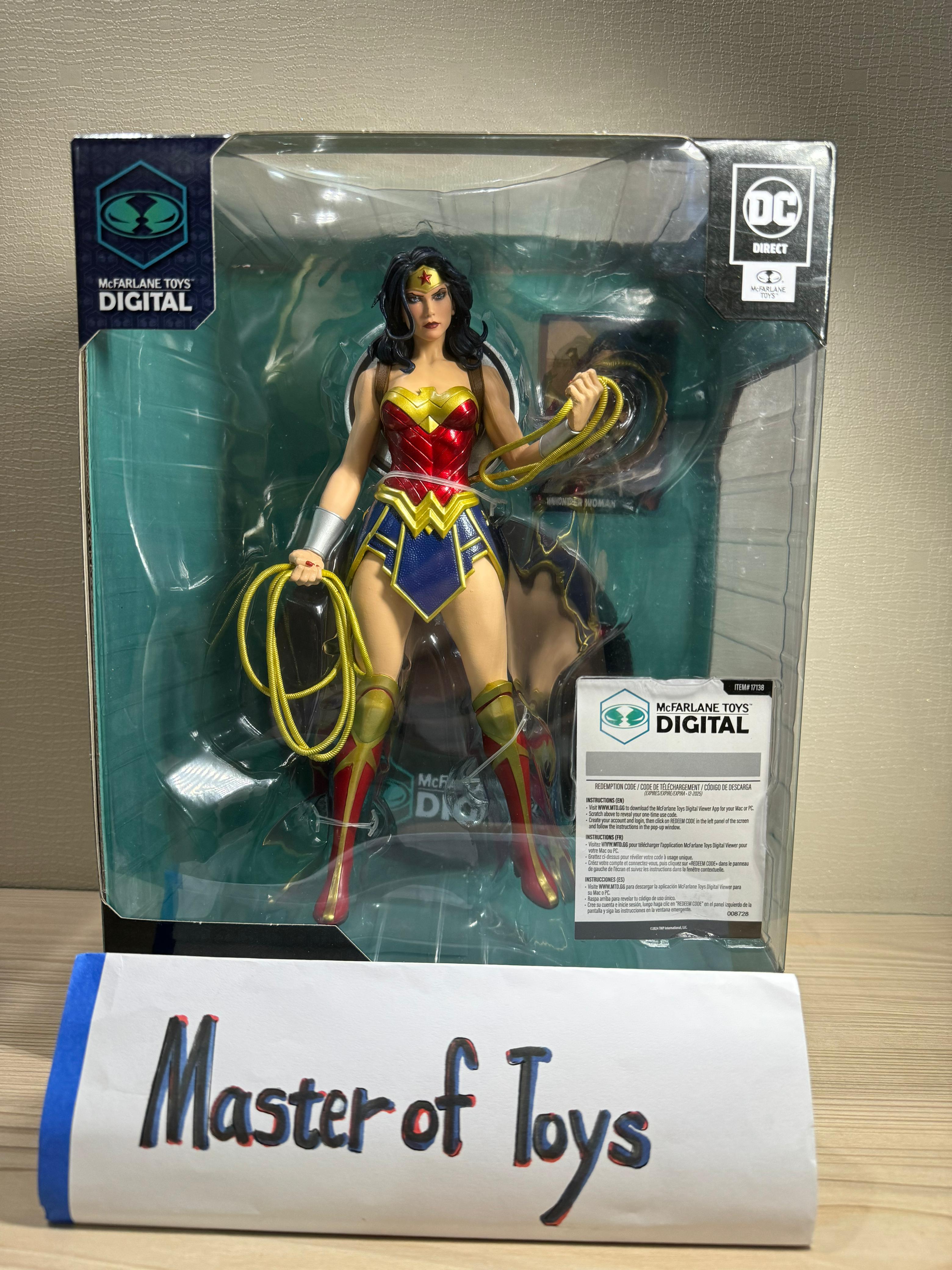 McFarlane Toys Digital DC Direct Wonder Woman by Jim Lee - Ready Stock