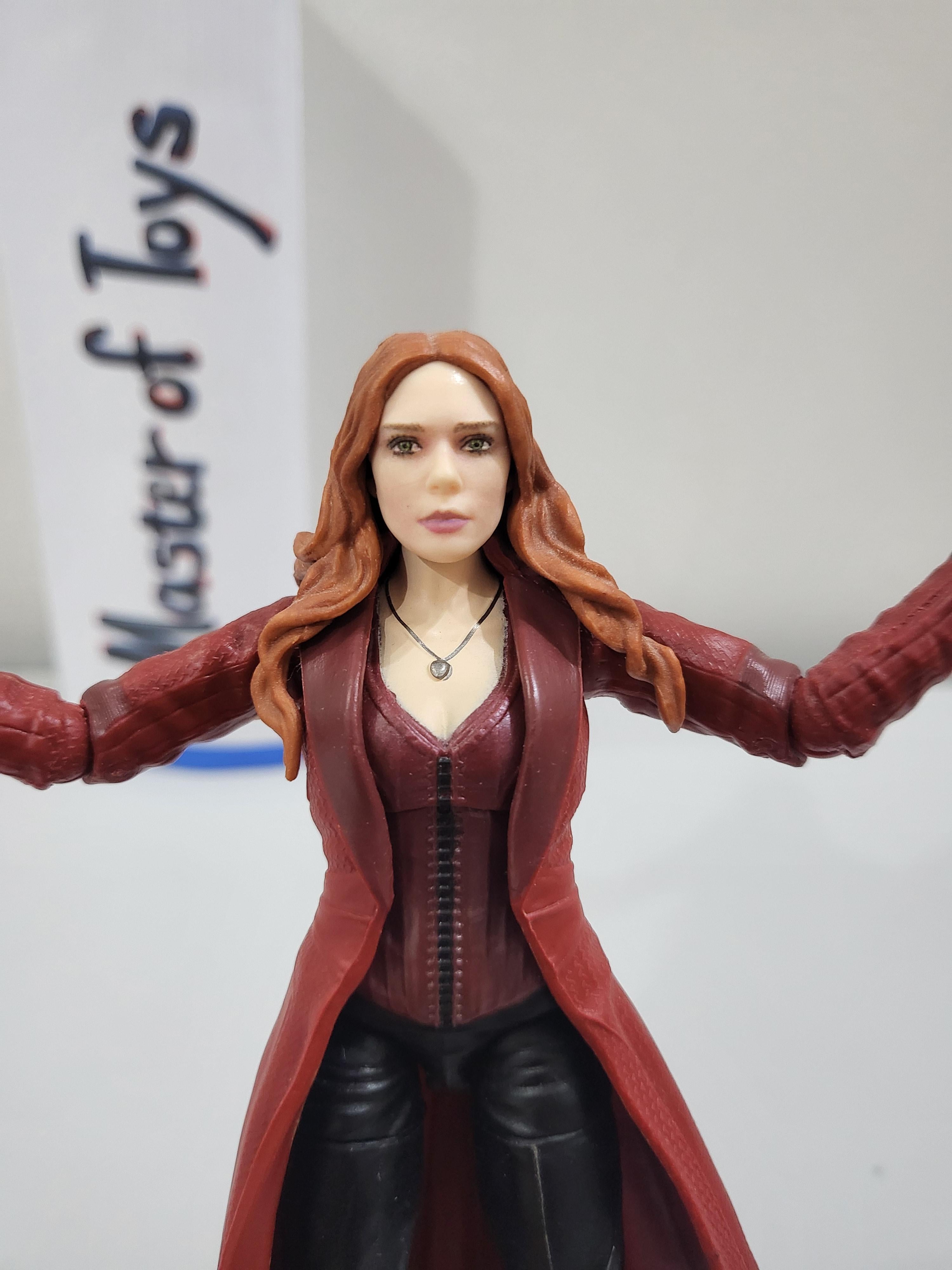 Hasbro Marvel Legends Scarlet Witch Only No Box from Wave 2 Packs Vision - Ready Stock