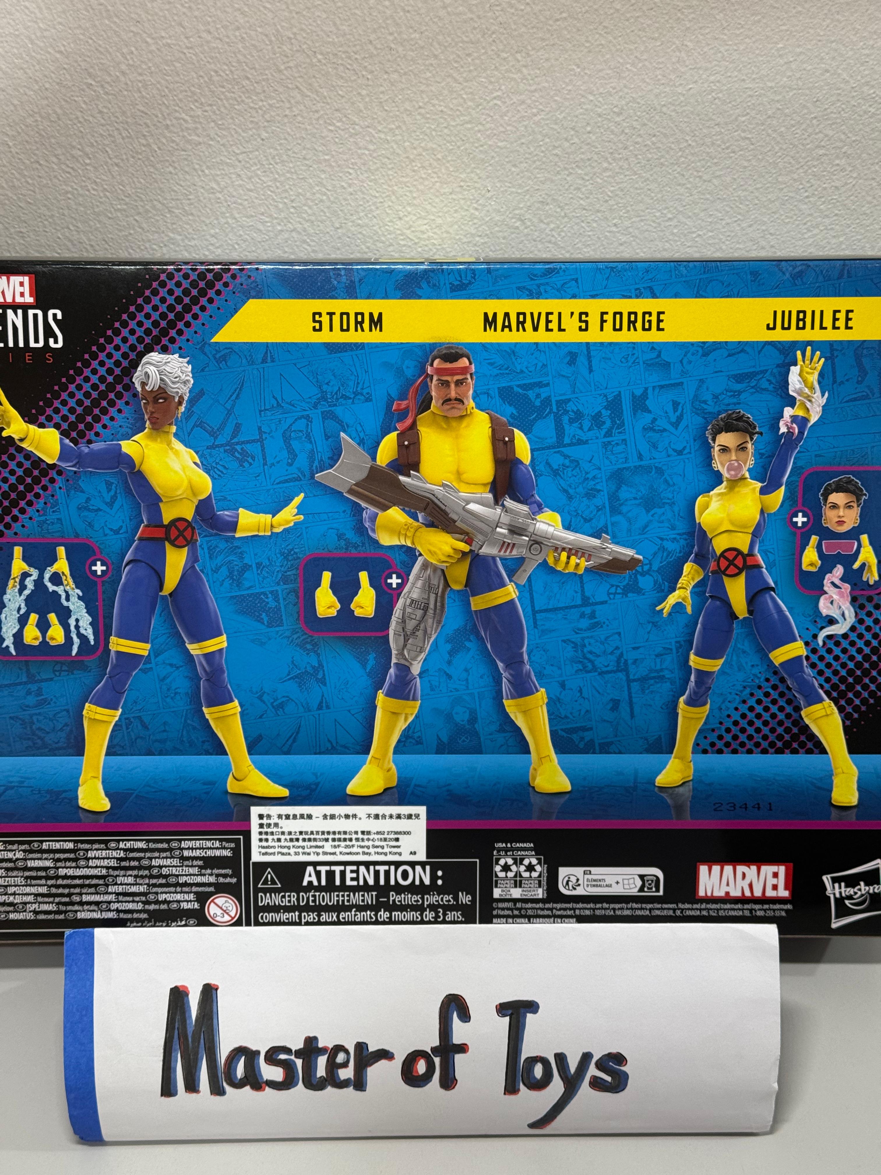 Hasbro Marvel Legends X-Men Storm | Marvel's Forge | Jubilee 3 Packs - Ready Stock
