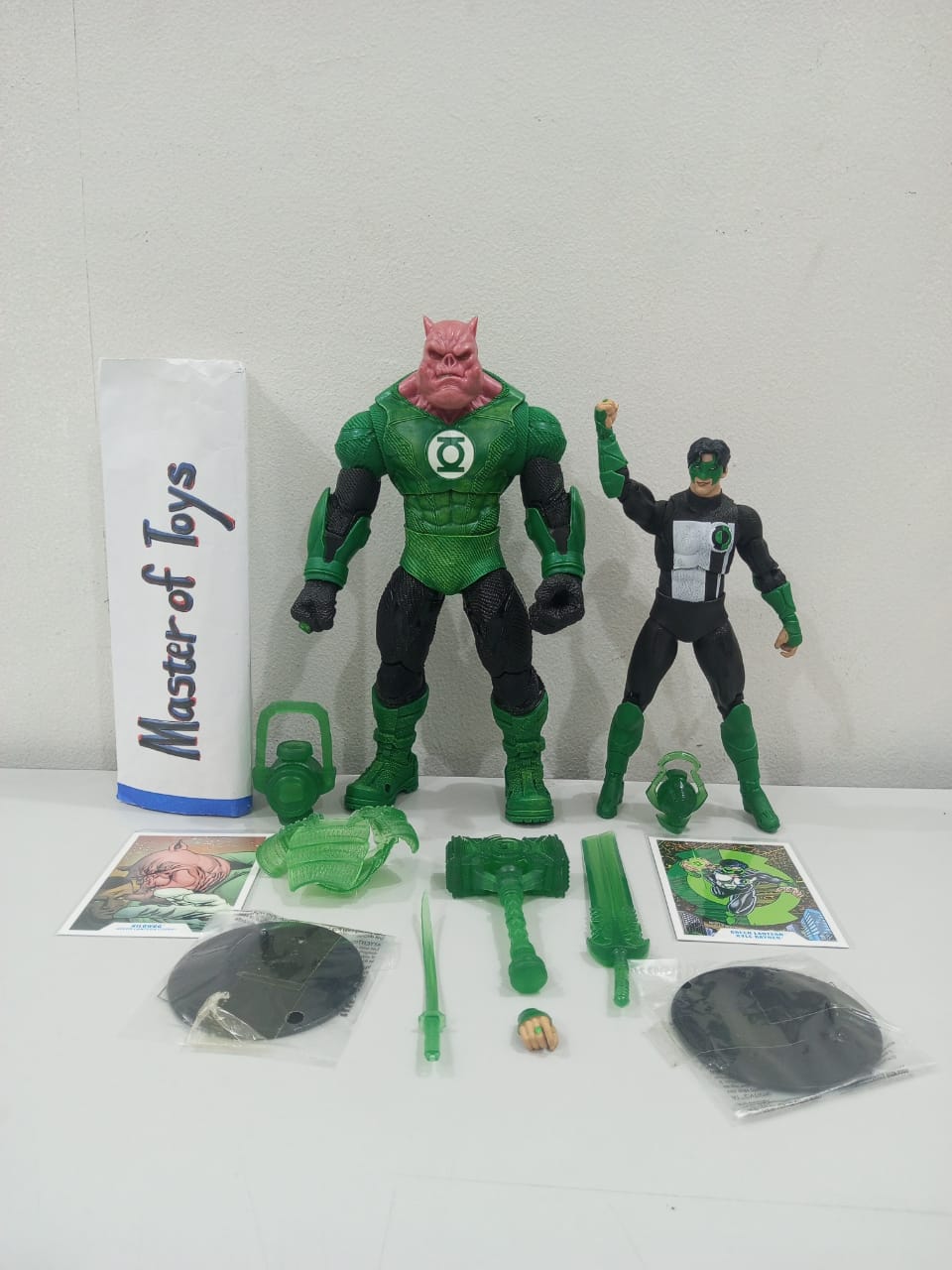 McFarlane DC Multiverse Kilowog & Green Lantern Kyle Rayner (Green Lantern Corps) Only No Box - Ready Stock