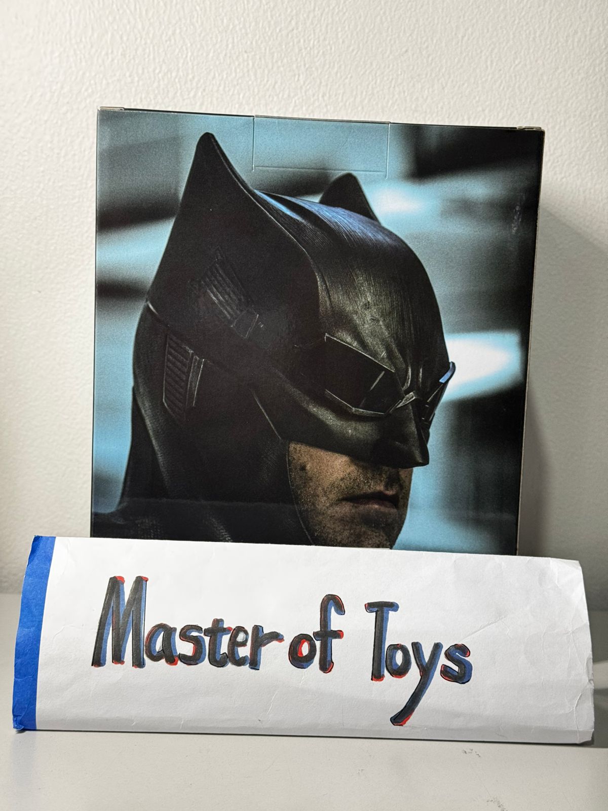 McFarlane DC Direct Batman Justice League 2017 | Cowl Replica Scale 1:3 - Ready Stock