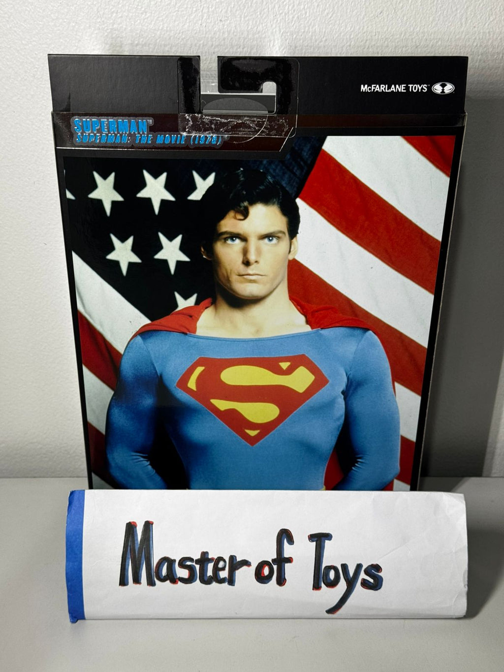 McFarlane Collector Edition DC Multiverse Superman (Superman: The Movie 1978) Christopher Reeve Platinum Edition - Ready Stock