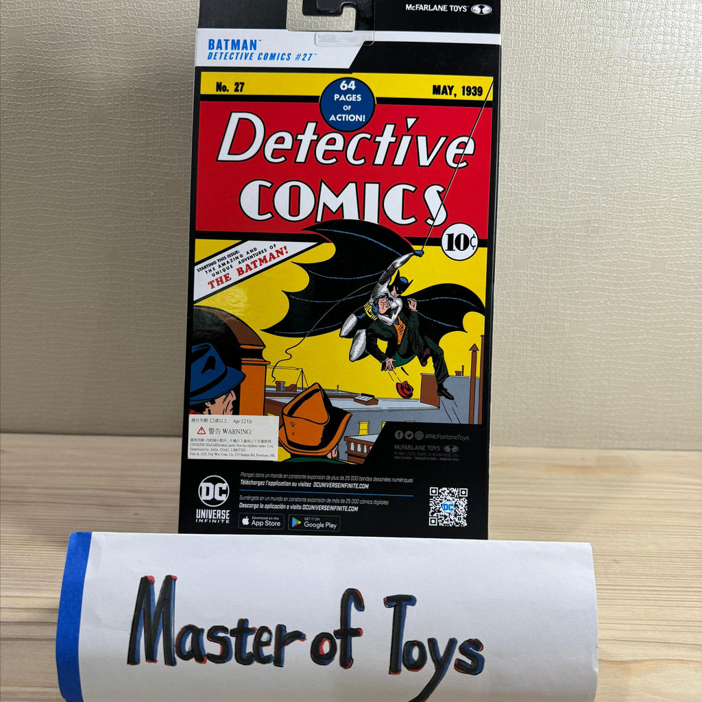 McFarlane DC Multiverse Batman Detective Comics #27 May 1939 - Ready Stock