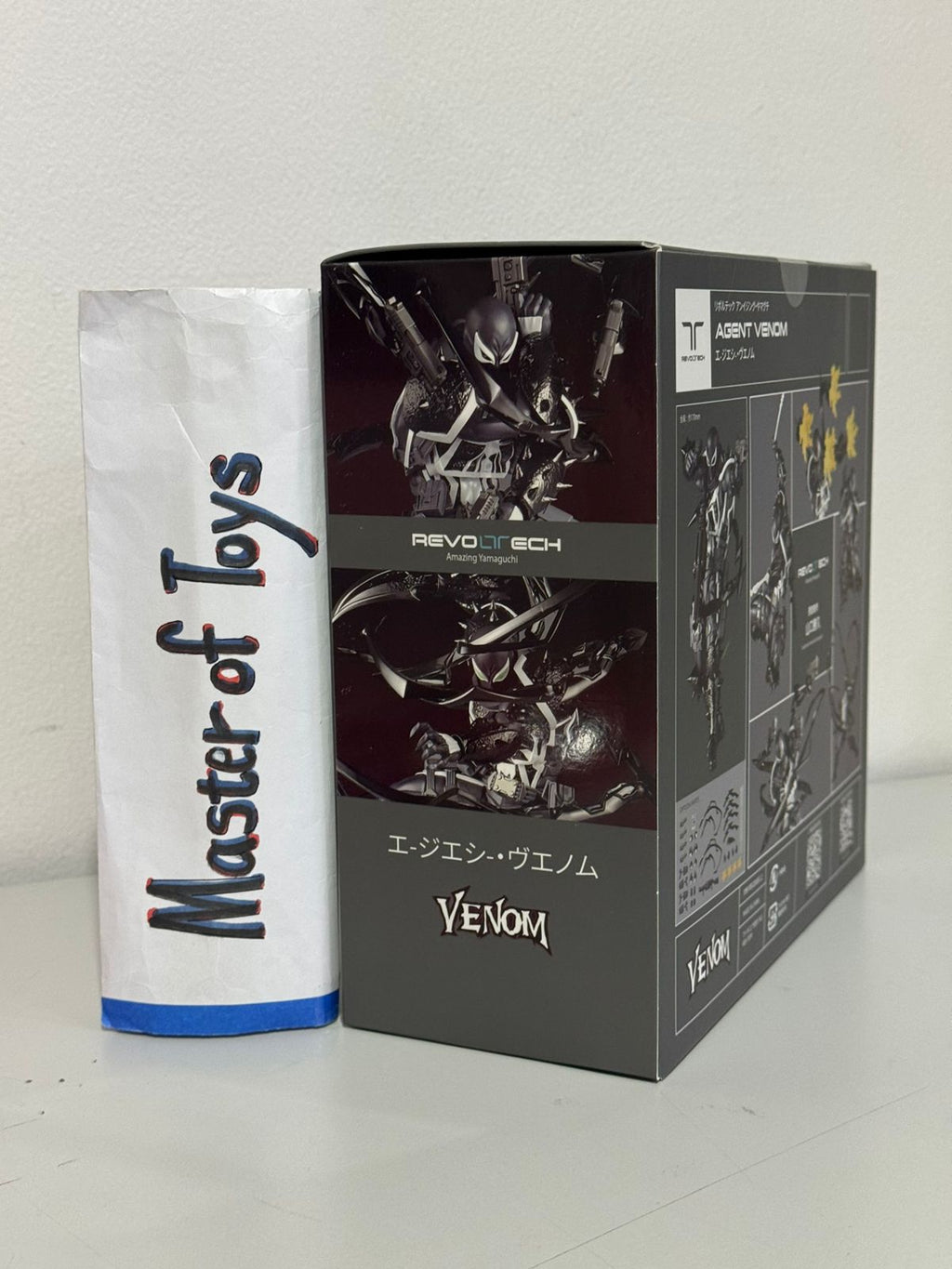 CT Toys Revoltech Agent Venom Black - Ready Stock