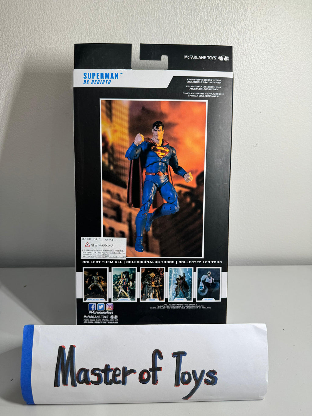 McFarlane DC Multiverse Superman DC Rebirth - Ready Stock