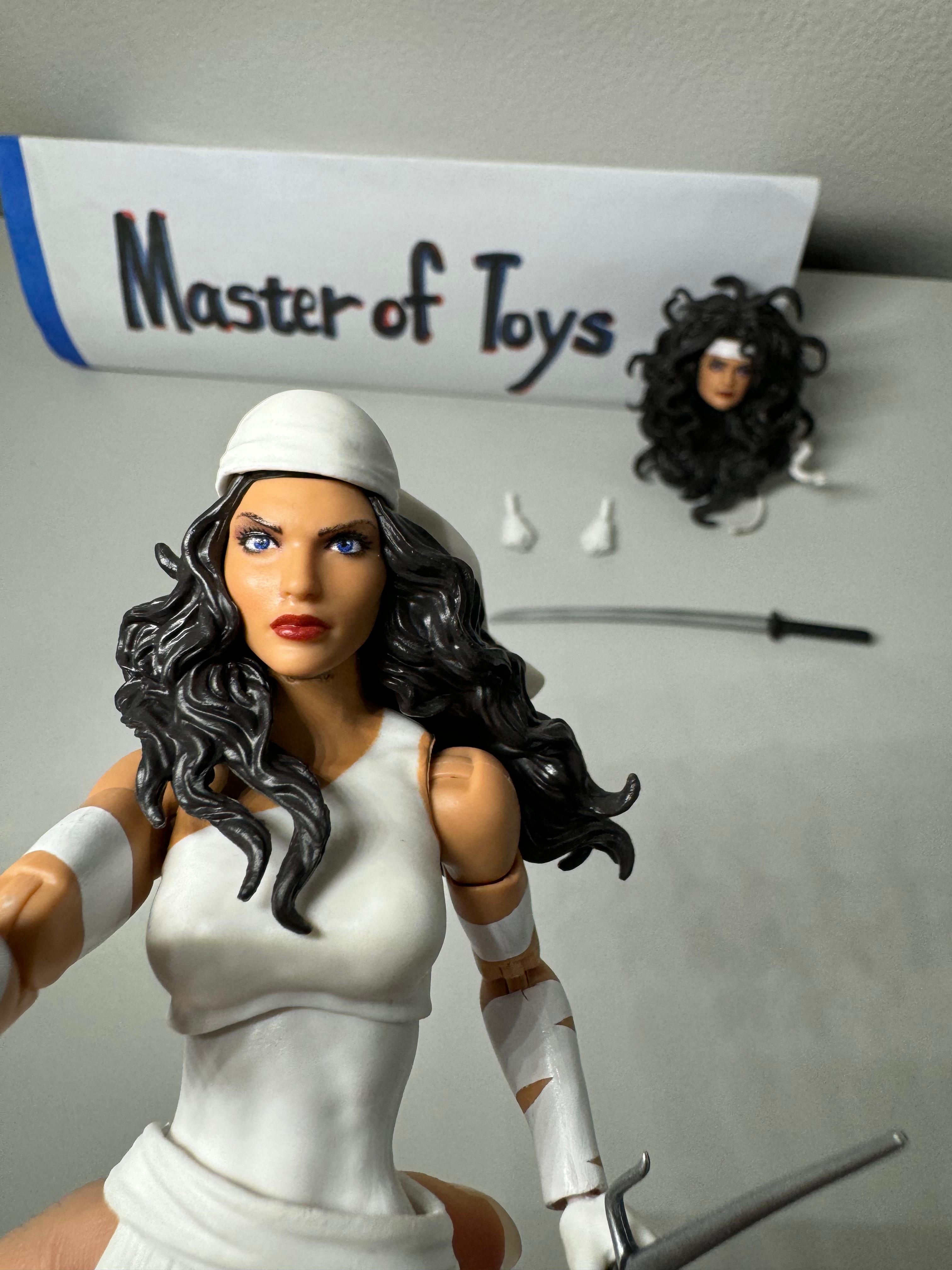 Hasbro Marvel Legends Elektra Only From Comic White Avengers Daredevil 3 pack Avenger Electra - Ready Stock