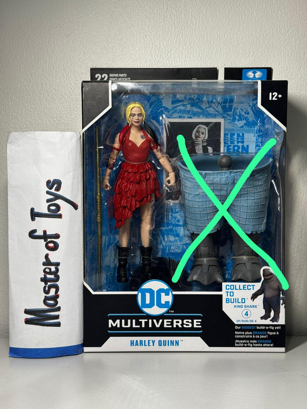 McFarlane DC Multiverse Harley Queen (The Suicide Squad) Without CTB King Shark - Ready Stock