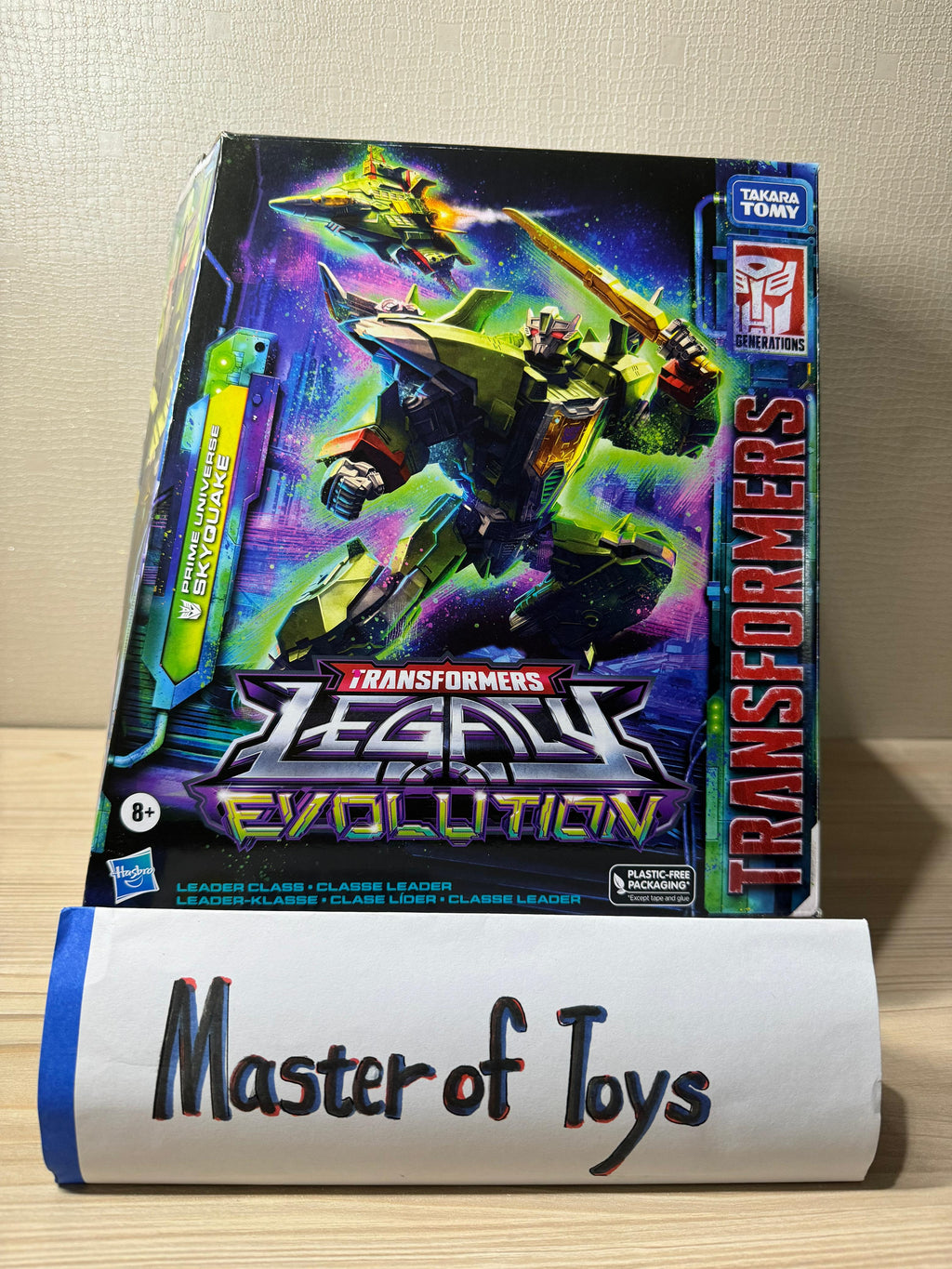 Hasbro Transformers Legacy Evolution Leader Class Prime Universe Skyquake  - Ready Stock