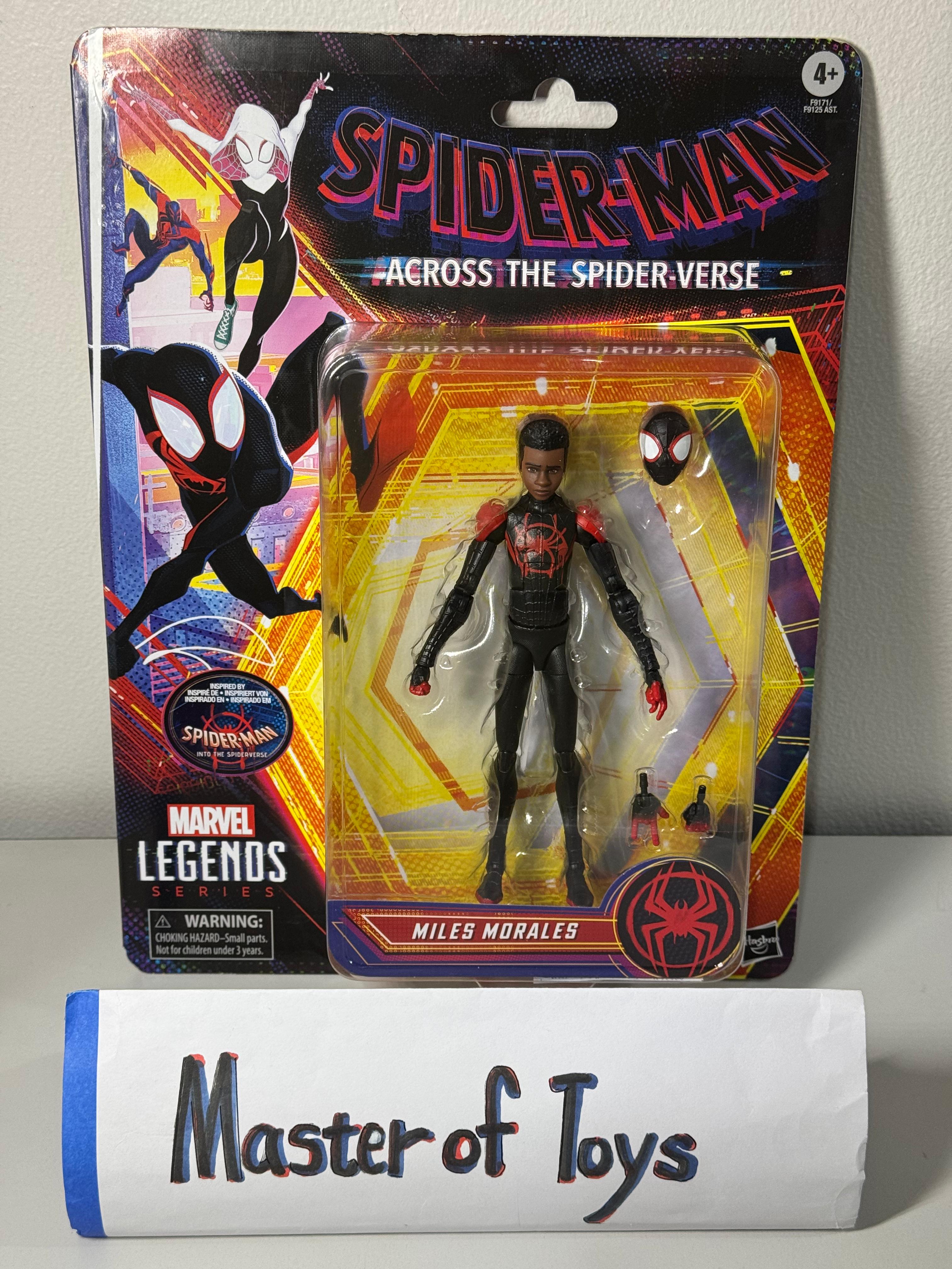 Hasbro Marvel Legends Spider-Man Miles Morales Across the Spider-Verse - Ready Stock