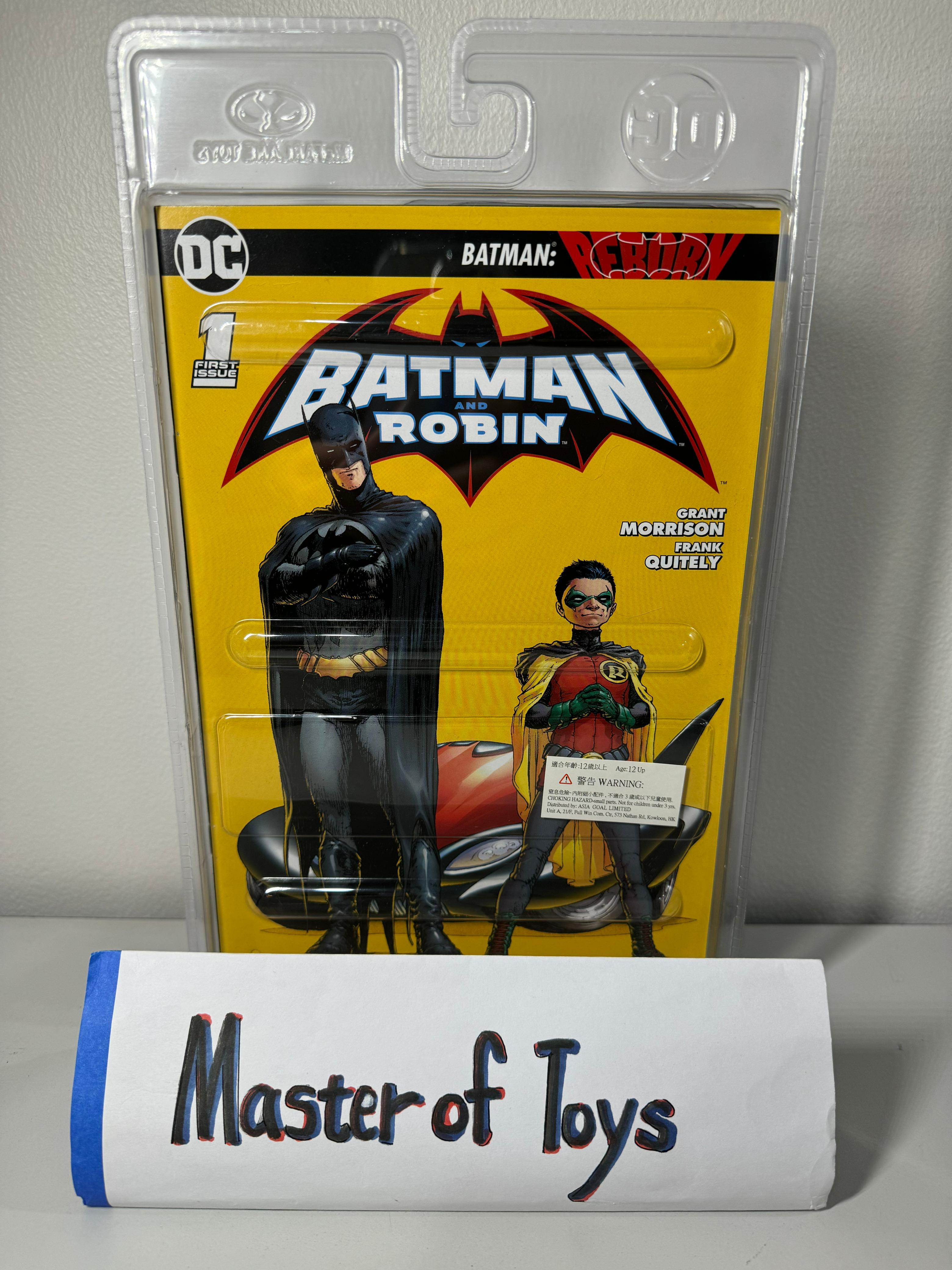 McFarlane DC Direct Robin (Batman & Robin) Platinum Edition - Ready Stock