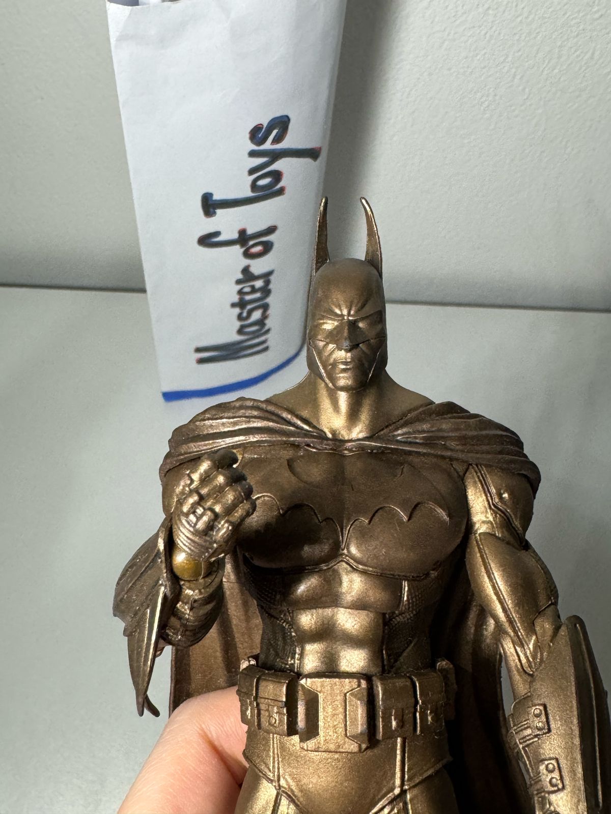 McFarlane Arkham Asylum Batman Bronze Edition No Box - Ready Stock
