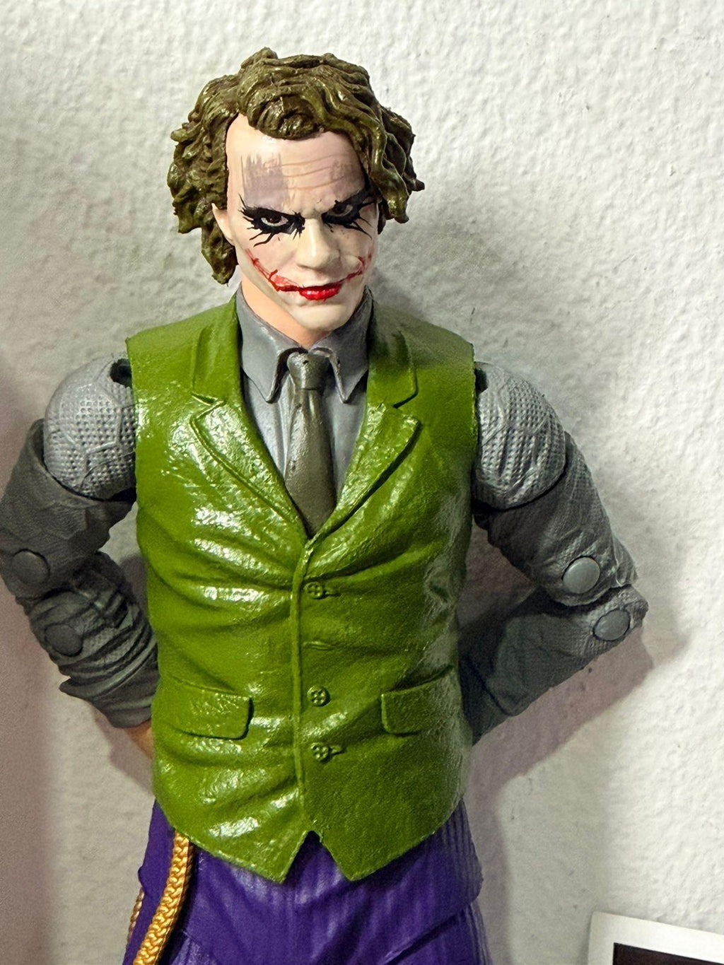 McFarlane DC Multiverse The Joker Interrogation Room The Dark Knight Only No Box - Ready Stock