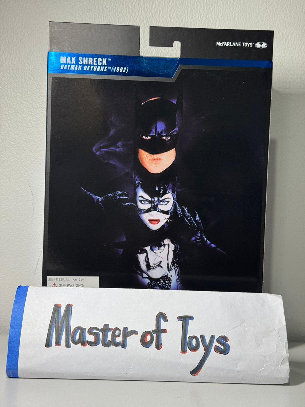 McFarlane Deluxe Theatrical Edition DC Multiverse Batman Returns Max Shreck Red Platinum Edition - Ready Stock