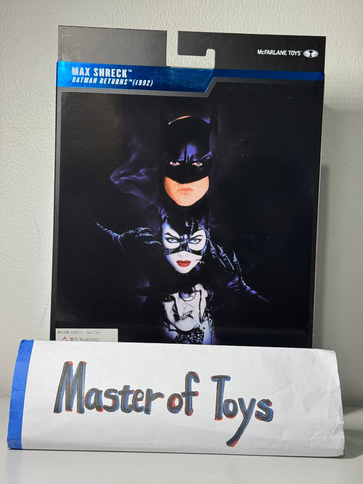 McFarlane Deluxe Theatrical Edition DC Multiverse Batman Returns Max Shreck Red Platinum Edition - Ready Stock