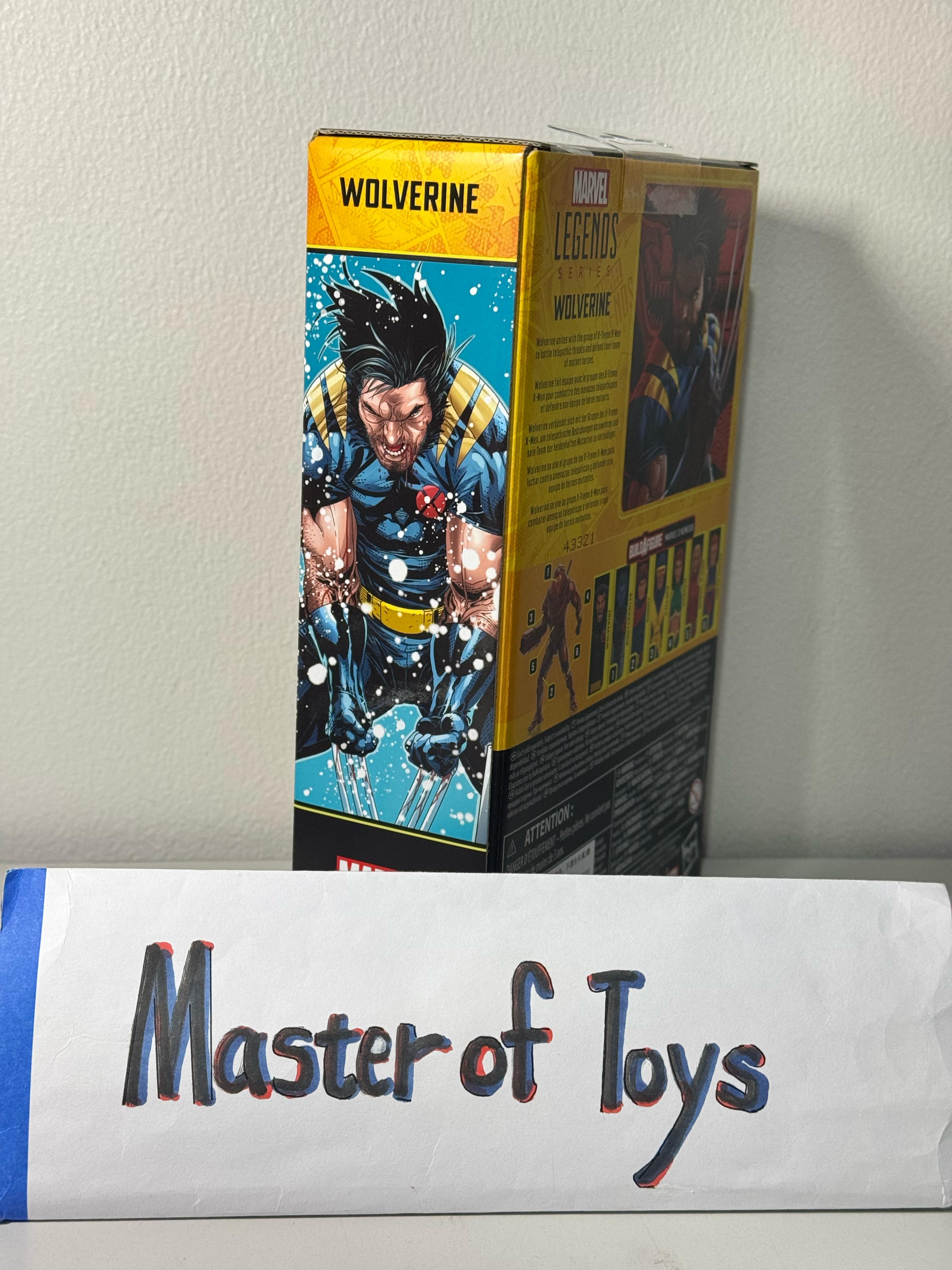Hasbro Marvel Legends X-Men Wolverine black - Ready Stock