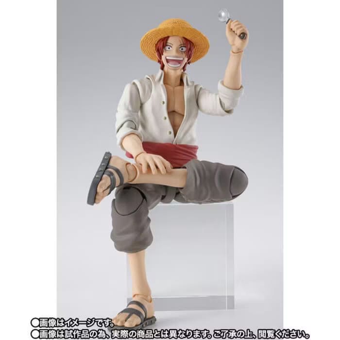 Bandai SHFiguarts Shanks & Monkey D Luffy (Childhood) - Ready Stock