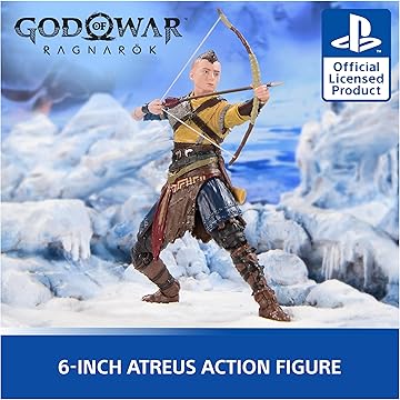 Spin Master 1/12 God of War PS4 Atreus PlayStation Ragnarok - Ready Stock
