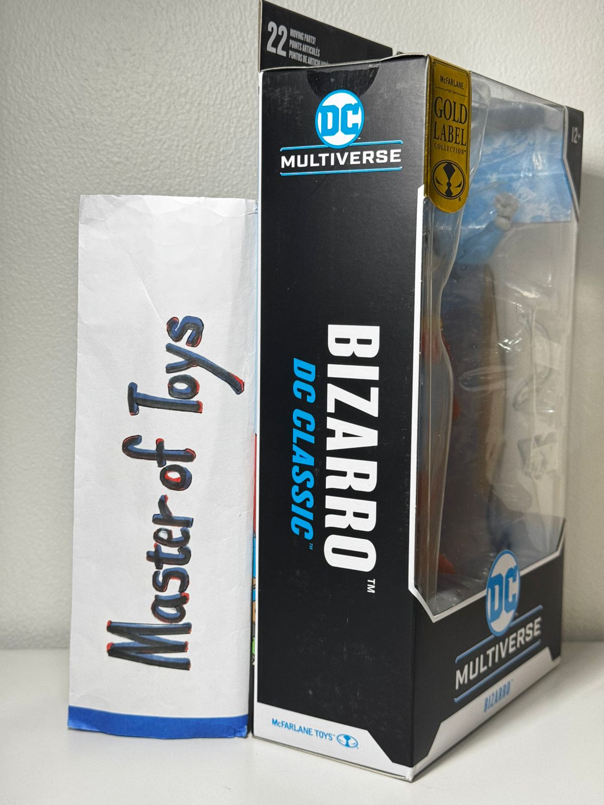 McFarlane DC Multiverse Bizarro (DC Classic) Gold Label - Ready Stock