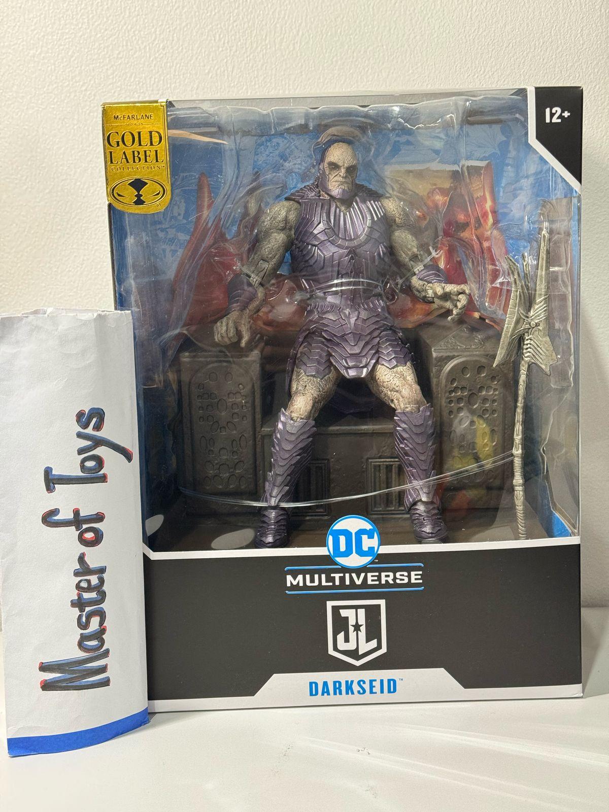 McFarlane DC Multiverse Darkseid with Throne (Zack Snyder's Justice League) Gold Label Collection - Ready Stock